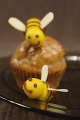 sweet marzipan bees