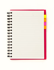 Blank notebook