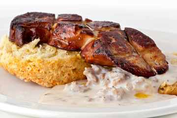 Foie Gras and Biscuits