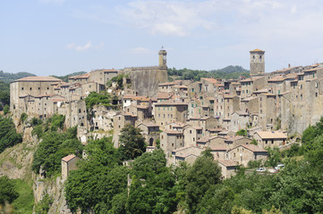 Fototapeta na wymiar Sorano (Toskania, Włochy)