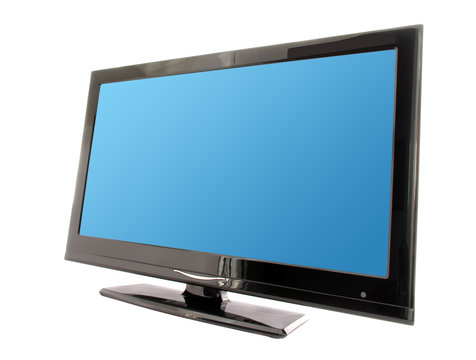 blue lcd tv