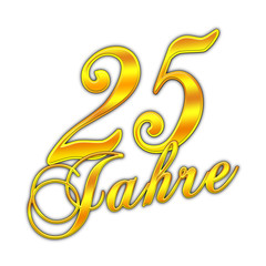 25 Jahre - Jubil&auml;um