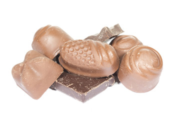 collection of various chocolate