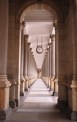 Colonnade in Karlovy Vary, Czech Republic