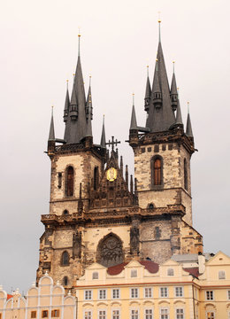 Church of Our Lady before Tyn (Prague, Czech Republic).