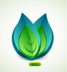 Vector environmental background