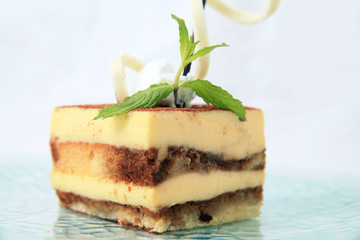 double chocolate mouse cake