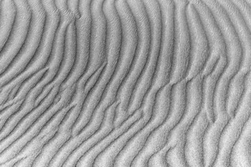 black and white sand dunes