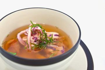 squid soup