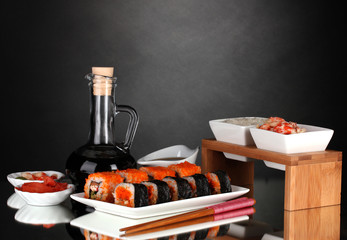 Fototapeta na wymiar delicious sushi