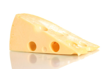 Сheese isolated on white