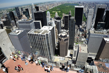 top of the rock