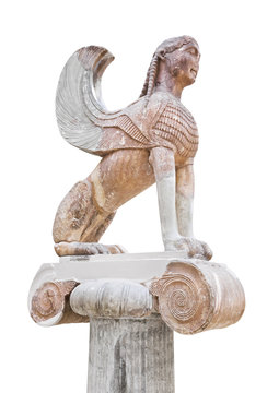 recommend clip art: Statue in Delphi museum, Greece