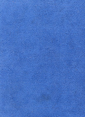 Blue microfiber texture
