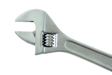 Wrench isolated on a white