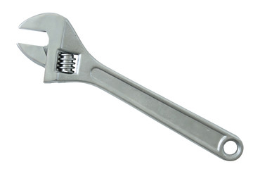 Wrench isolated on a white