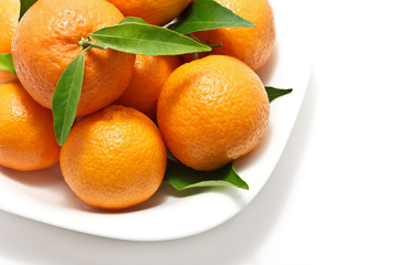 Fresh tangerines