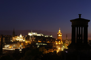 Obraz premium Edinburgh at Night