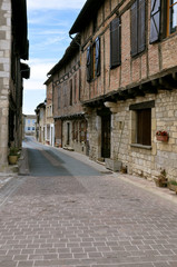 Fototapeta na wymiar Village of Castelnau of Montmiral in France