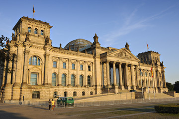 Reichstag building in Berlin