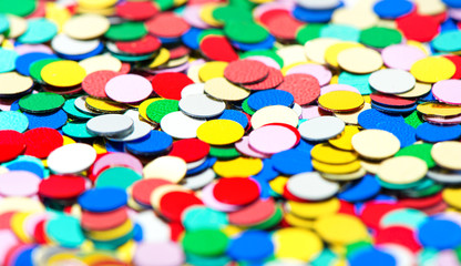 colorful confetti background