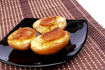 potato with fat