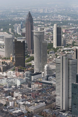 Luftaufnahme Frankfurt am Main von Süd-Ost