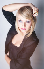 Fototapeta premium blond girl