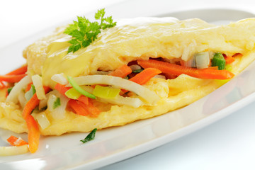 Gemüseomelette