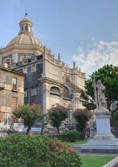 Obraz premium statue à catane