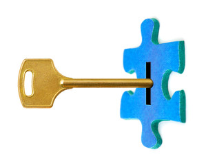 Key and puzzle