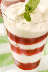 dessert with berries