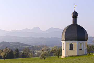 kapelle am irschenberg in oberbayern
