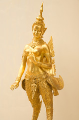 golden angle statue
