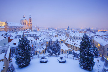 prague in winter