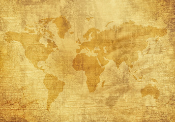 Obraz premium Old World Map