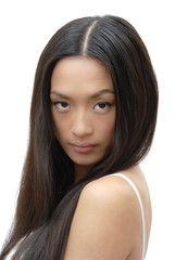 Fototapeta premium femme asiatique portrait