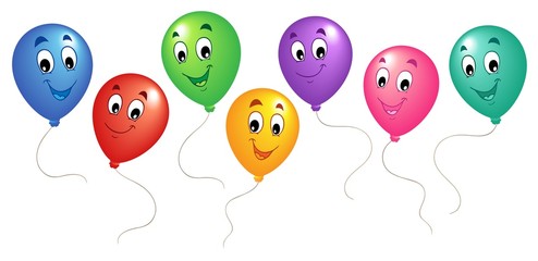 Group of cartoon balloons 3