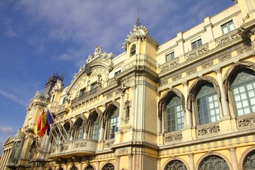 Fototapeta premium Edifici De La Duana, Barcelona, Spain