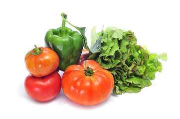 Fototapeta na wymiar organic vegetables