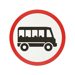 Traffic sign recycled paper