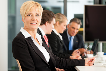 Business - team in office