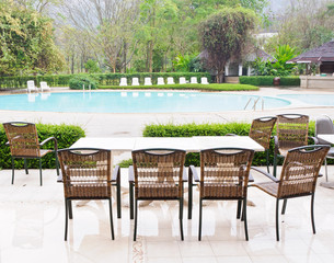 Obraz premium Wicker chair