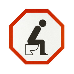 Traffic sign recycled paper