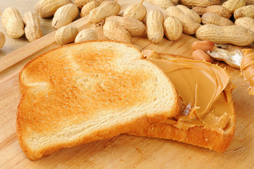 Peanut butter sandwich