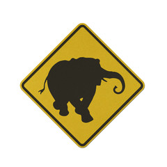 Traffic sign recycled paper