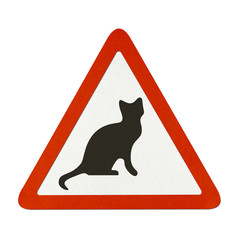 Traffic sign recycled paper