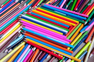 colored pencils
