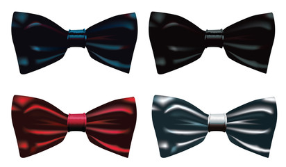 Set of bow ties.