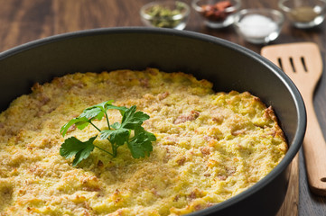 Potato gateau.